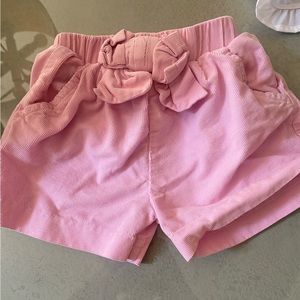 Little English Pink Bow Shorts 3T
